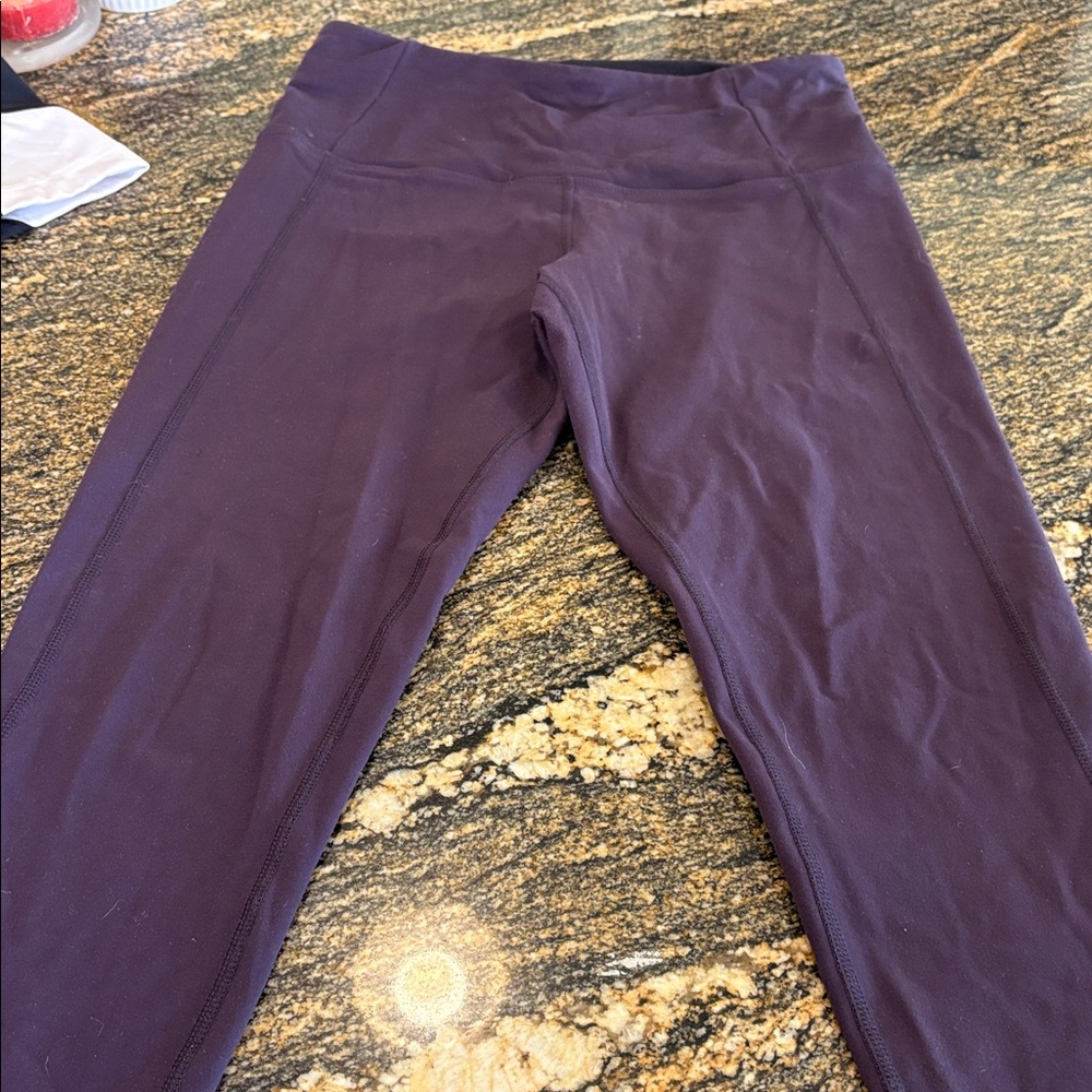 Tuff Athletics Dark Purple Leggings